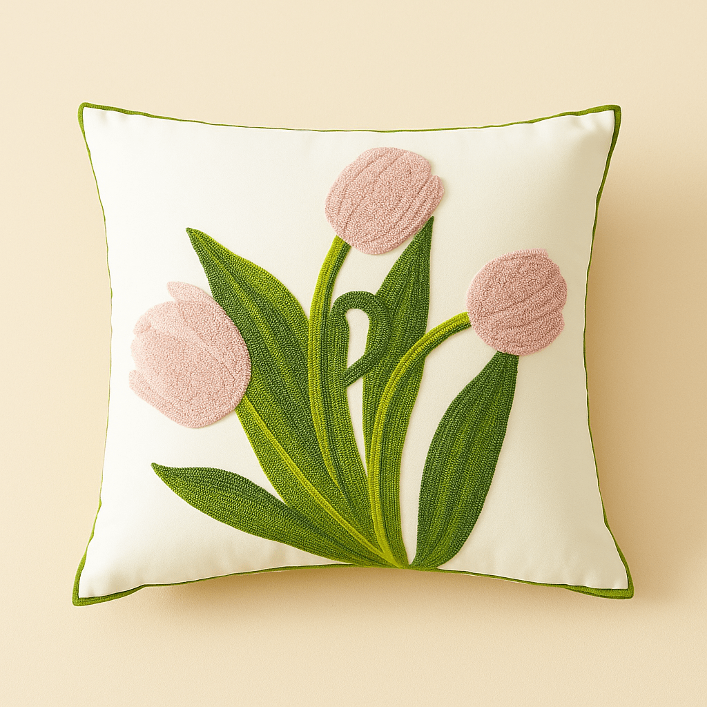 Coussin à fleurs | Dreamy Sloth®