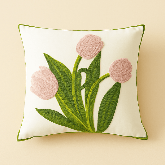 Coussin à fleurs | Dreamy Sloth®
