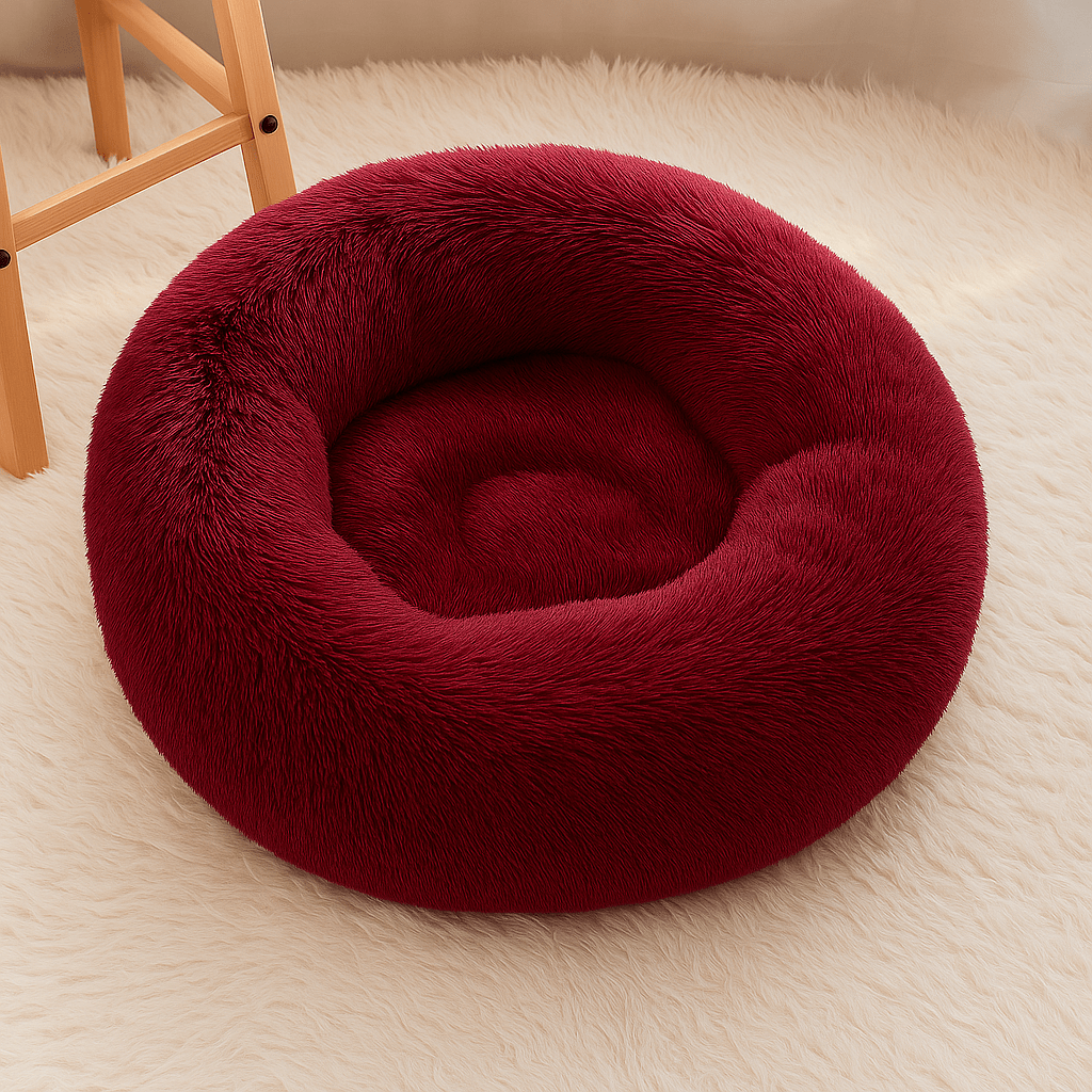 Coussin anti stress chien | Dreamy Sloth® Bordeaux / 40 cm
