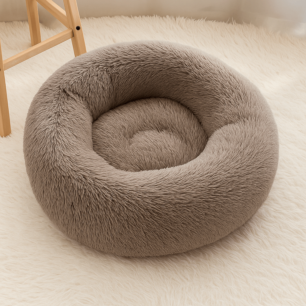 Coussin anti stress chien | Dreamy Sloth® Marron clair / 40 cm