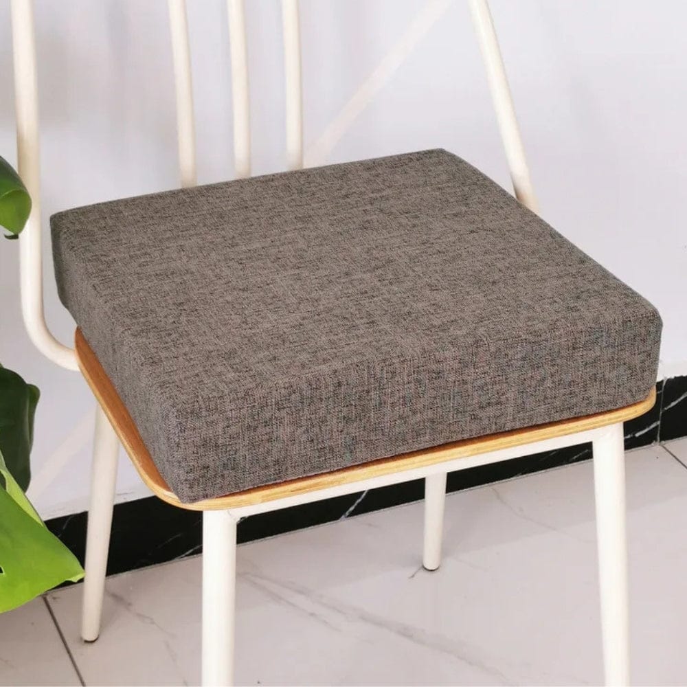 Coussin assise exterieur | Dreamy Sloth® Gris foncé / 40x40x5 cm
