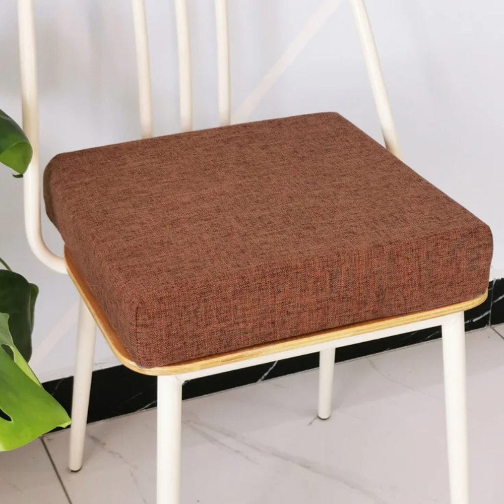 Coussin assise exterieur | Dreamy Sloth® Marron / 40x40x5 cm