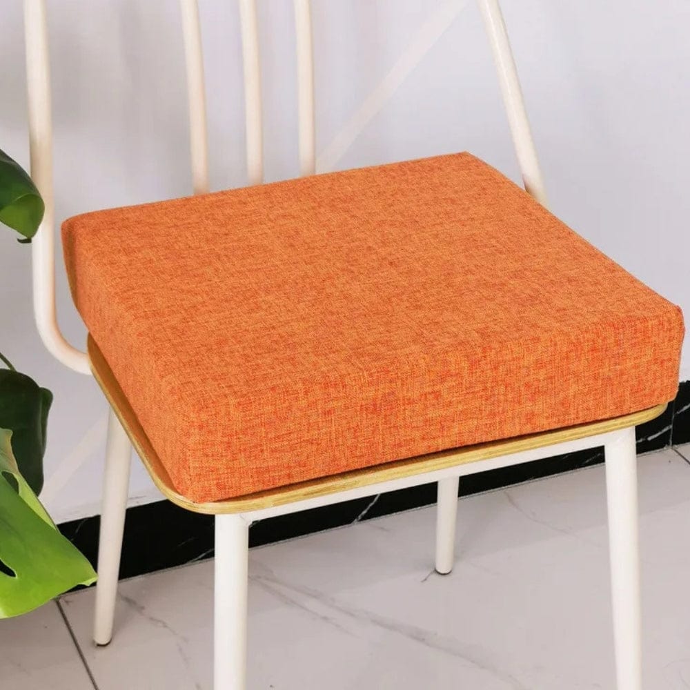 Coussin assise exterieur | Dreamy Sloth® Orange / 40x40x5 cm