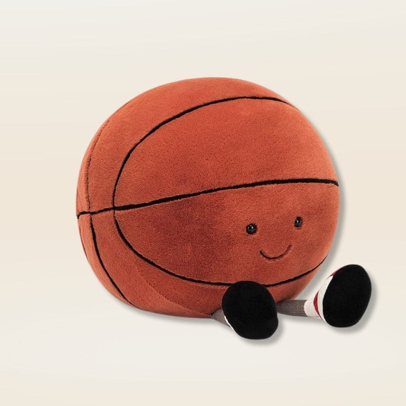 Coussin ballon | Dreamy Sloth® Orange / 25x25 cm