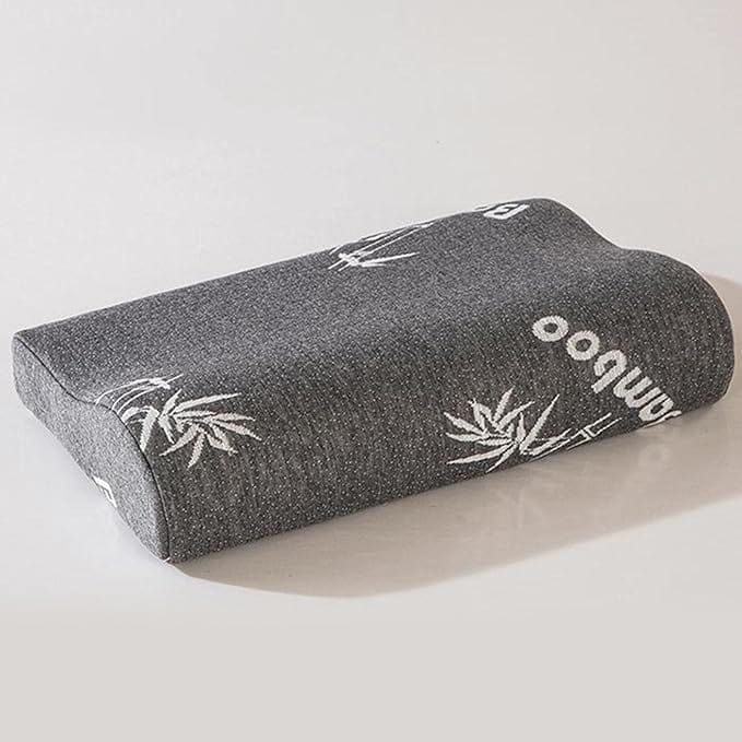 Coussin bambou memoire de forme | Dreamy Sloth® Noir / 40x25 cm