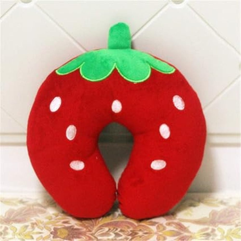 Coussin cervical enfant | Dreamy Sloth® Rouge