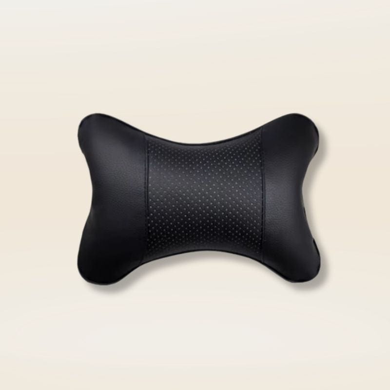 Coussin cervical voiture | Dreamy Sloth® Noir / 29x19 cm
