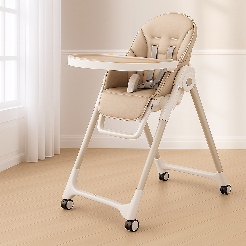 Coussin chaise haute bébé | Dreamy Sloth® Beige / 83x40 cm