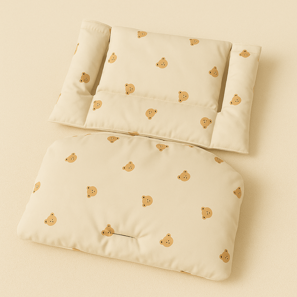 Coussin chaise haute bois ancienne | Dreamy Sloth®