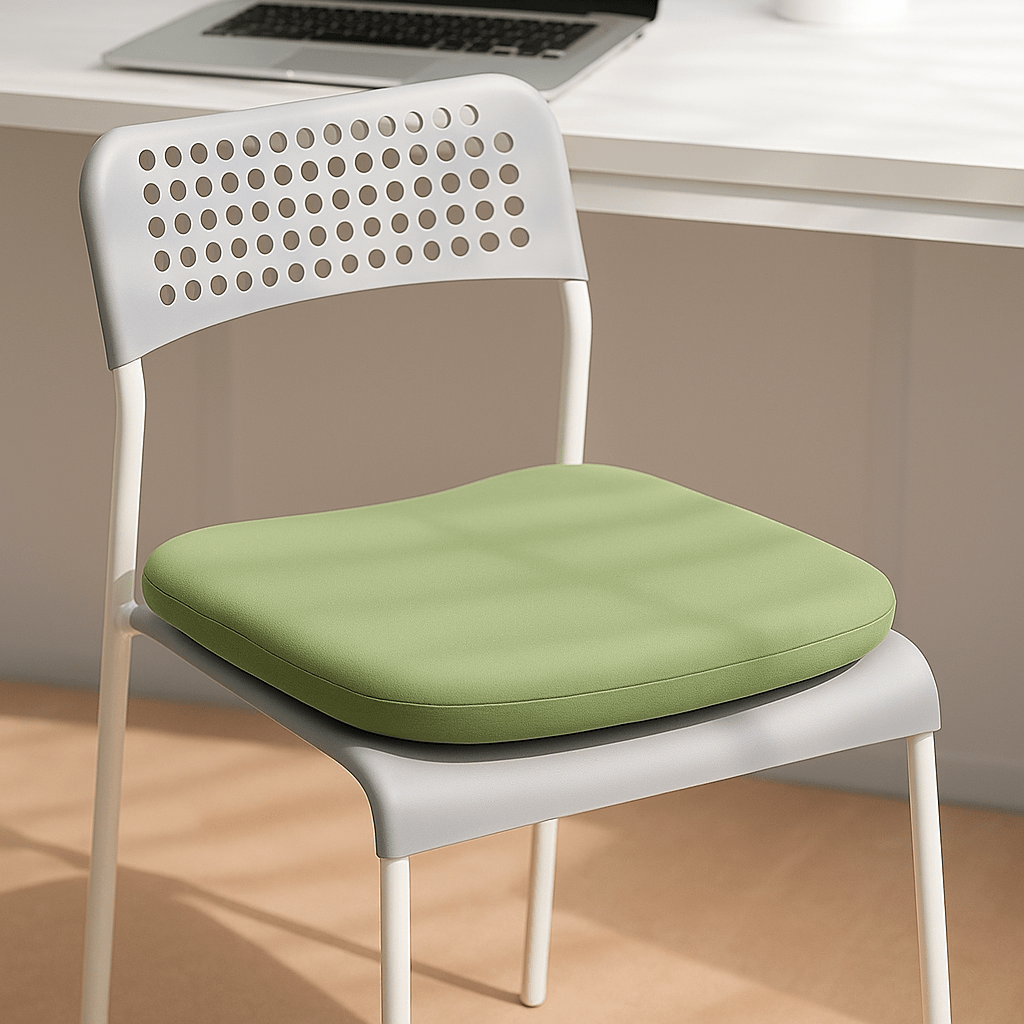 Coussin chaise memoire forme | Dreamy Sloth® Vert clair / 40x40 cm