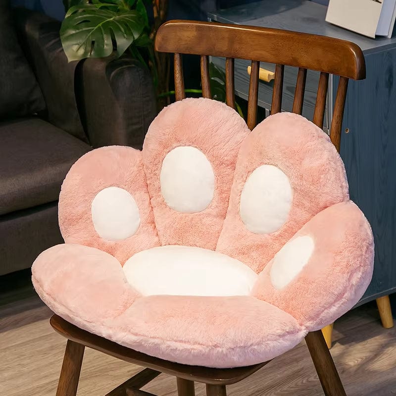 Coussin chaise patte de chat | Dreamy Sloth® Rose / 70x60 cm