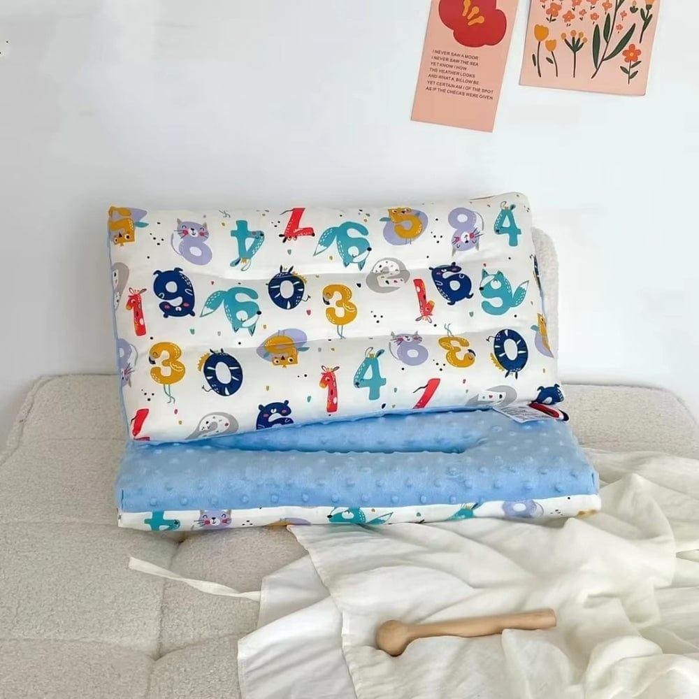 Coussin chambre enfant | Dreamy Sloth® Bleu ciel / 30x50 cm