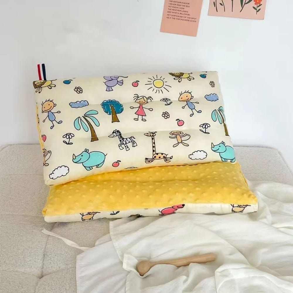 Coussin chambre enfant | Dreamy Sloth® Jaune / 30x50 cm