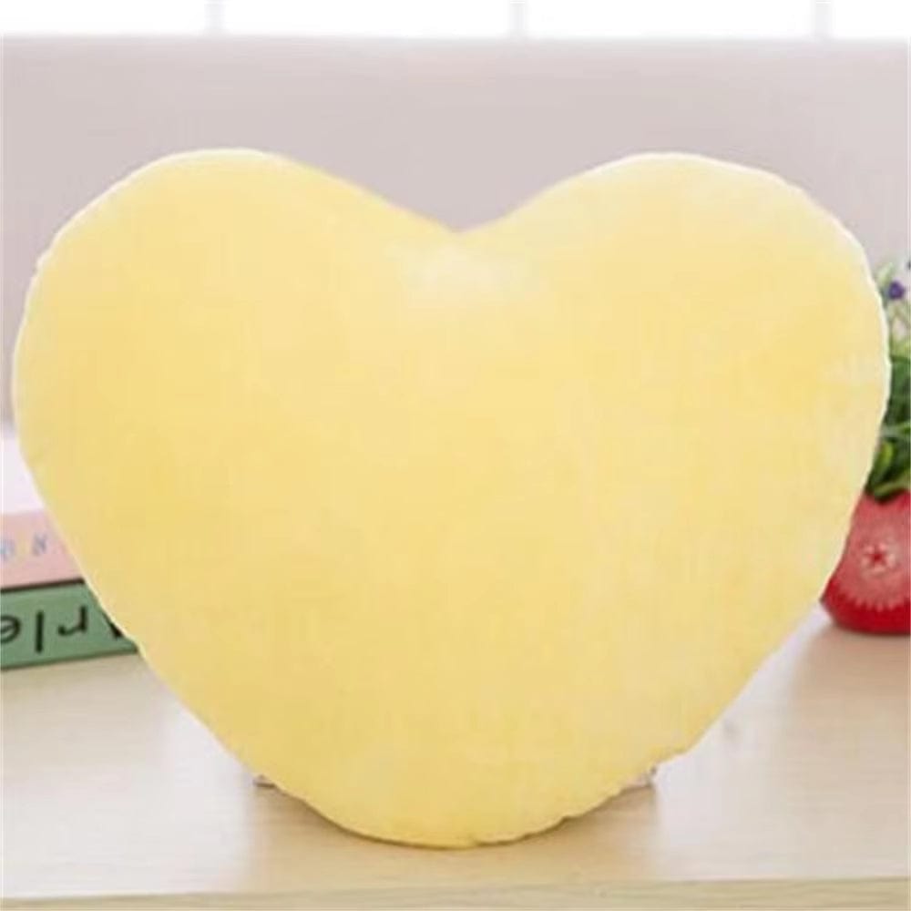 Coussin coeur | Dreamy Sloth® Jaune / S (15 cm)