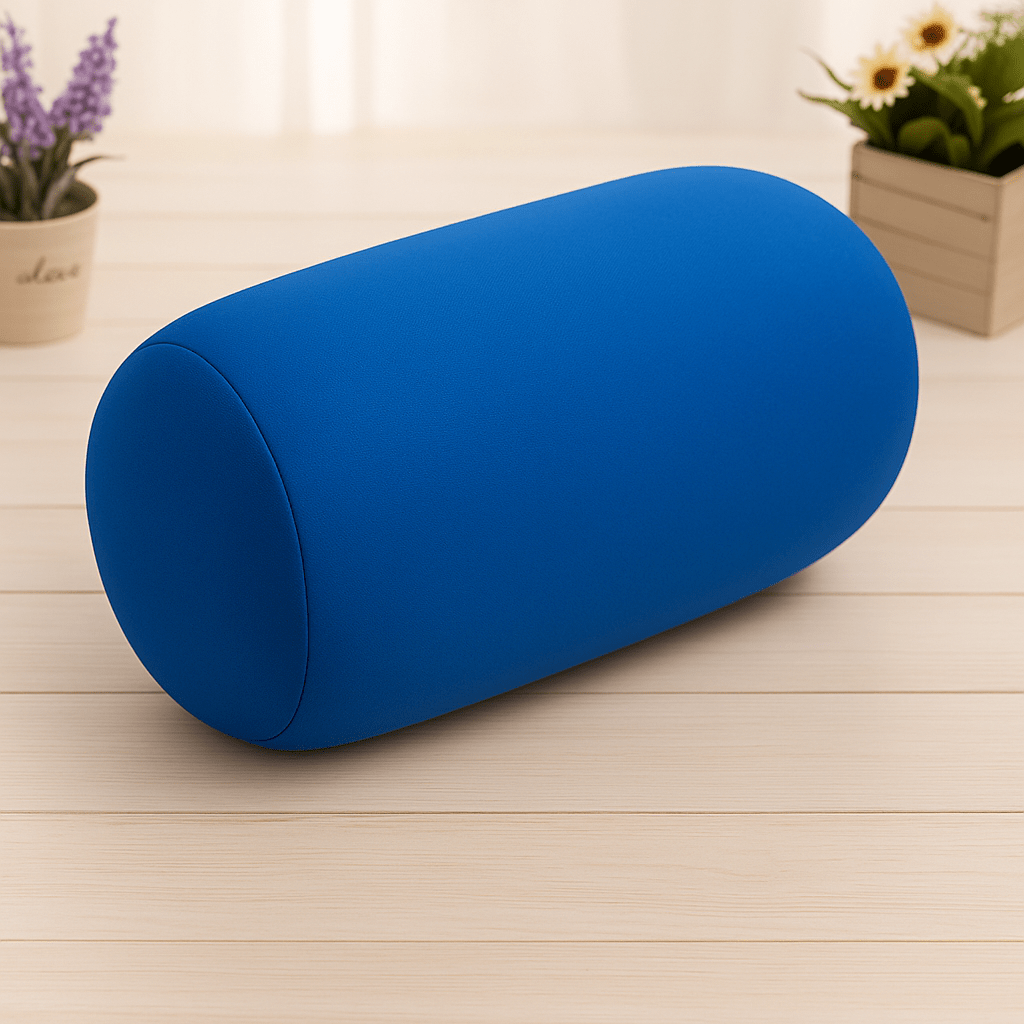 Coussin cylindre | DreamySloth® Bleu / 32x16 cm