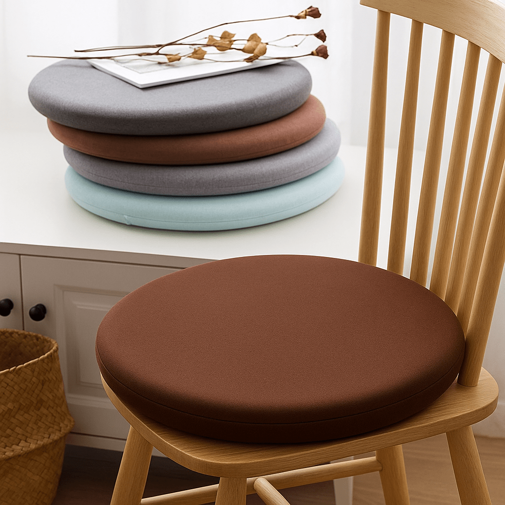 Coussin d'assise a memoire de forme | Dreamy Sloth® Marron / 30x30 cm