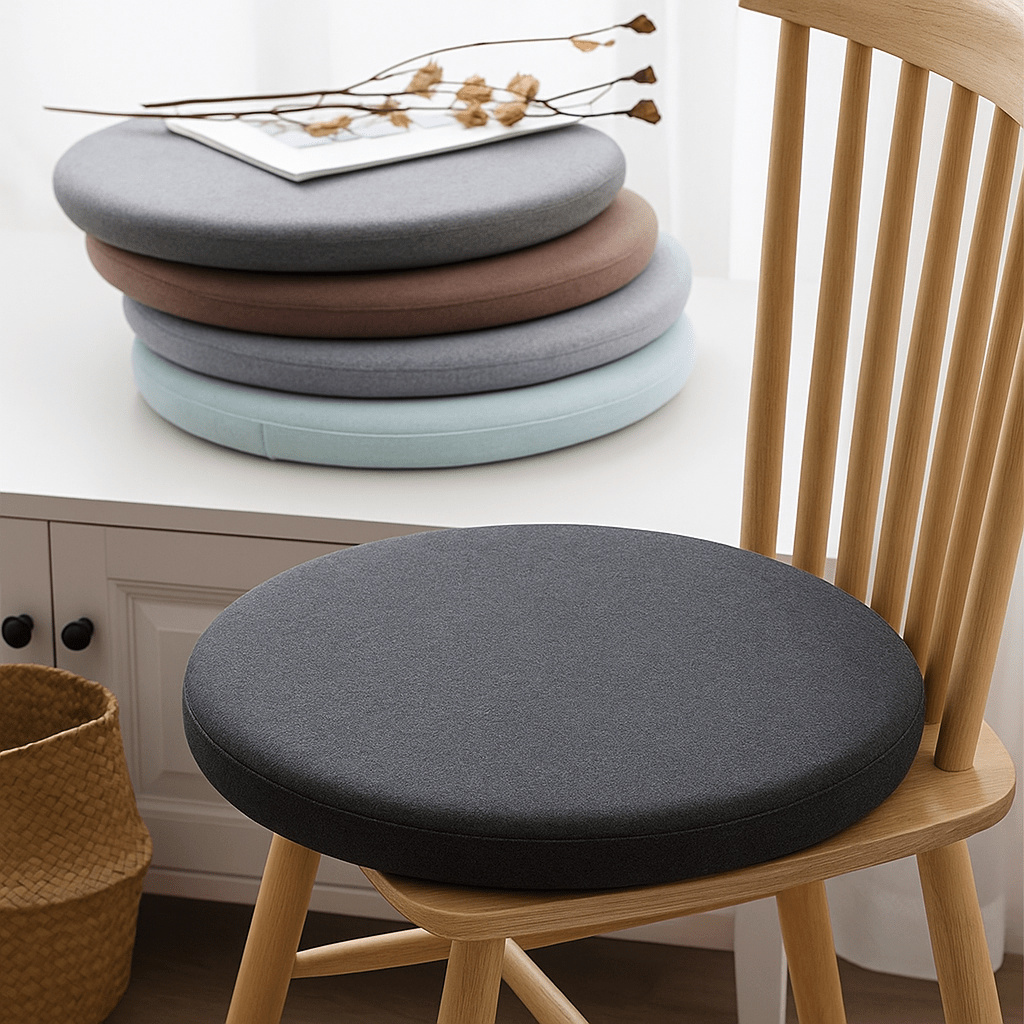 Coussin d'assise a memoire de forme | Dreamy Sloth® Noir / 30x30 cm