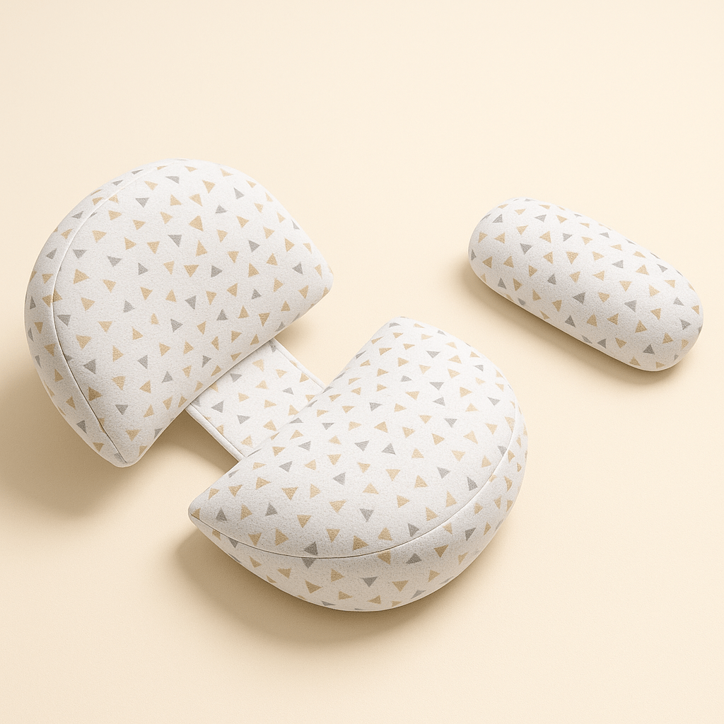 Coussin de grossesse mal de dos | Dreamy Sloth® Gris / 40x38 cm