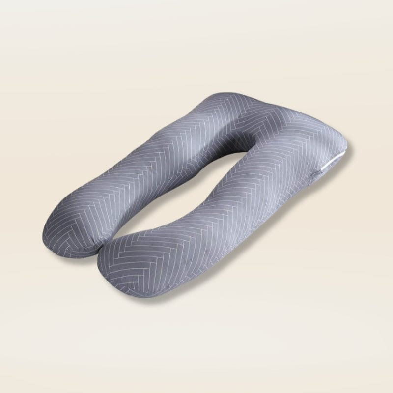 Coussin de grossesse XXL | Dreamy Sloth® Gris / 130x70 cm