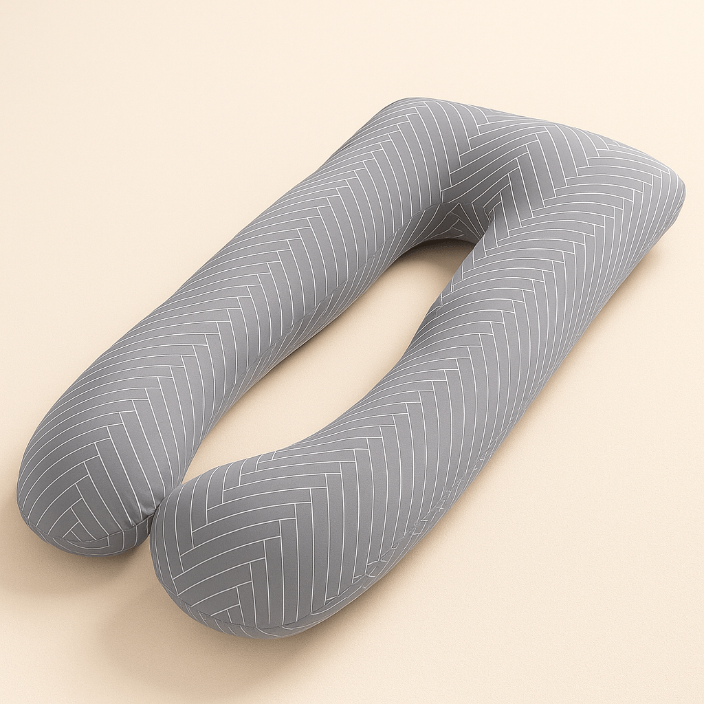 Coussin de grossesse XXL | Dreamy Sloth® Gris / 130x70 cm