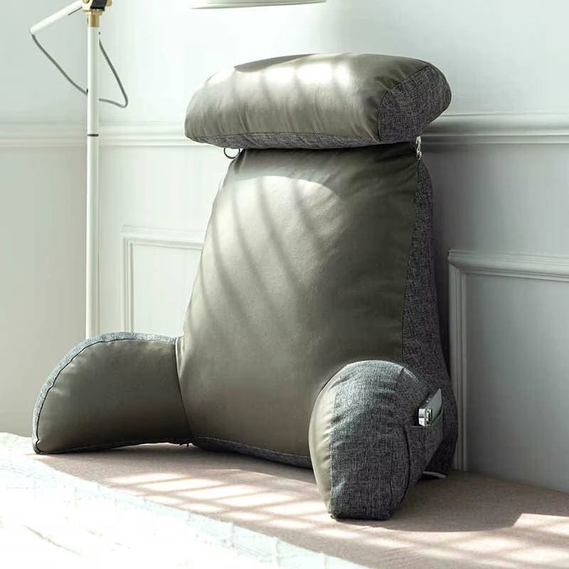 Coussin de lecture adulte | Dreamy Sloth® Marron / 75x58 cm