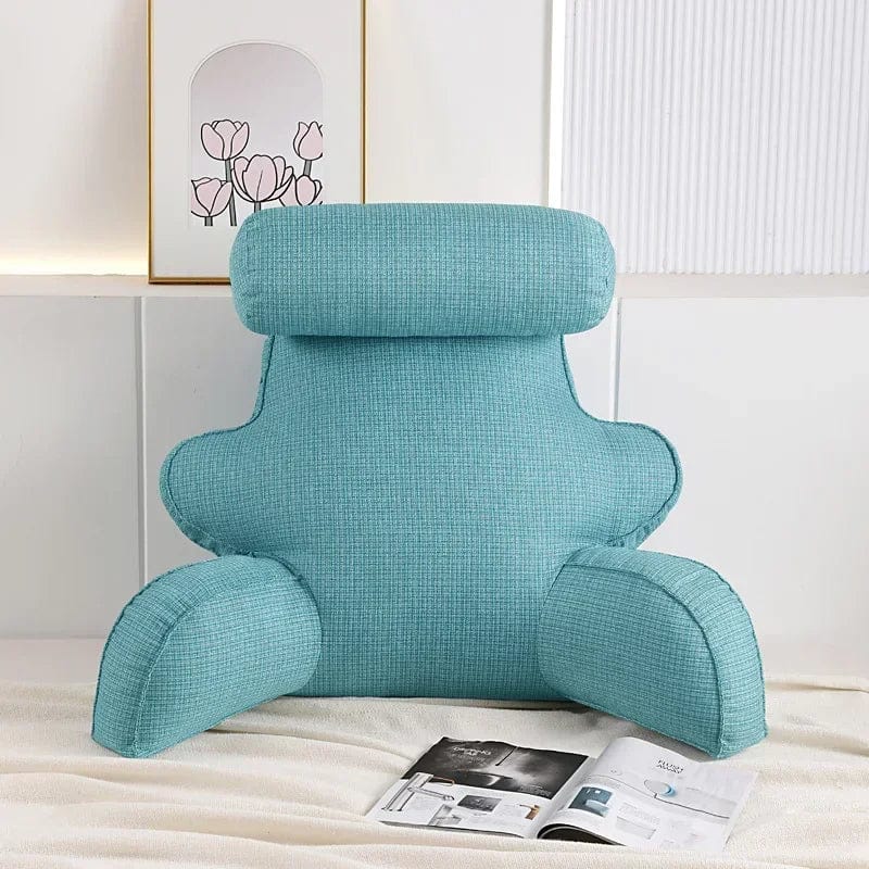 Coussin de lecture lombaire | Dreamy Sloth® Bleu / 70x30 cm