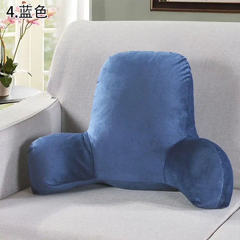 Coussin de lecture pour canapé | Dreamy Sloth® Bleu / 50x35 cm