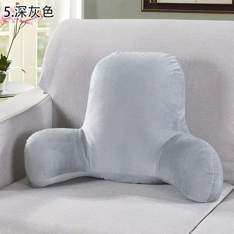 Coussin de lecture pour canapé | Dreamy Sloth® Gris / 50x35 cm