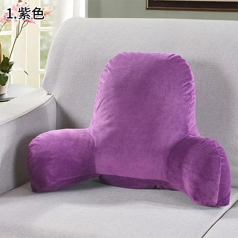 Coussin de lecture pour canapé | Dreamy Sloth® Violet / 50x35 cm