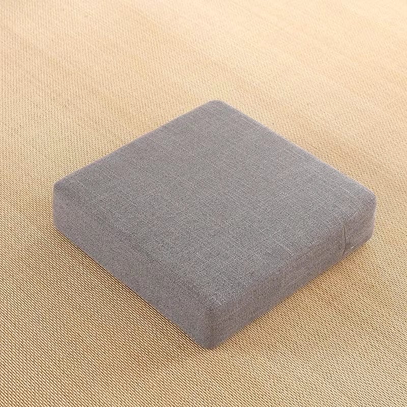 Coussin de méditation carré | Dreamy Sloth® Gris / 40x40 cm