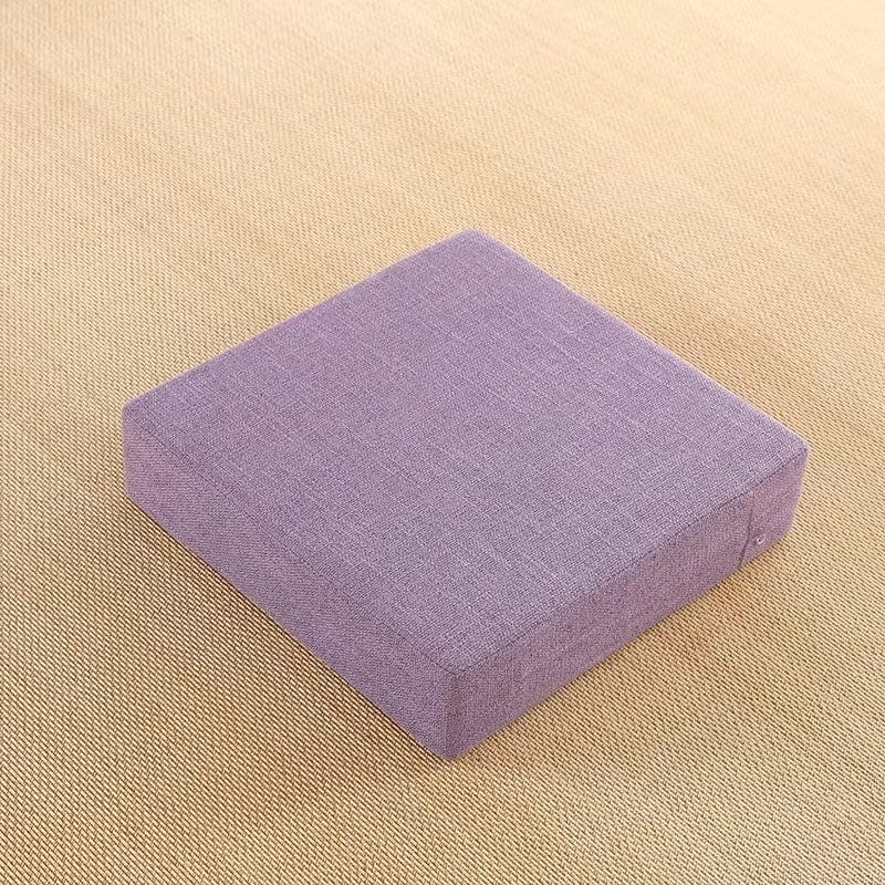 Coussin de méditation carré | Dreamy Sloth® Violet / 40x40 cm