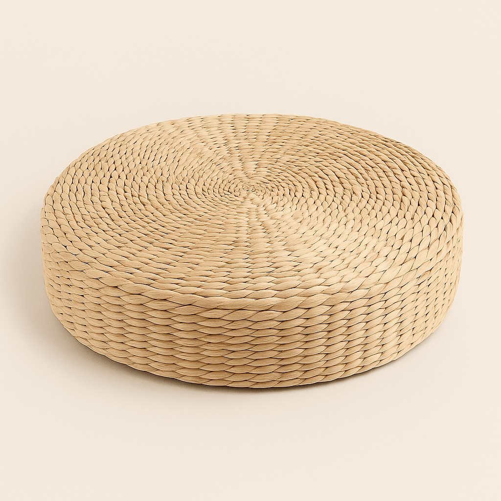 Coussin de sol en paille | Dreamy Sloth® 40x6 cm