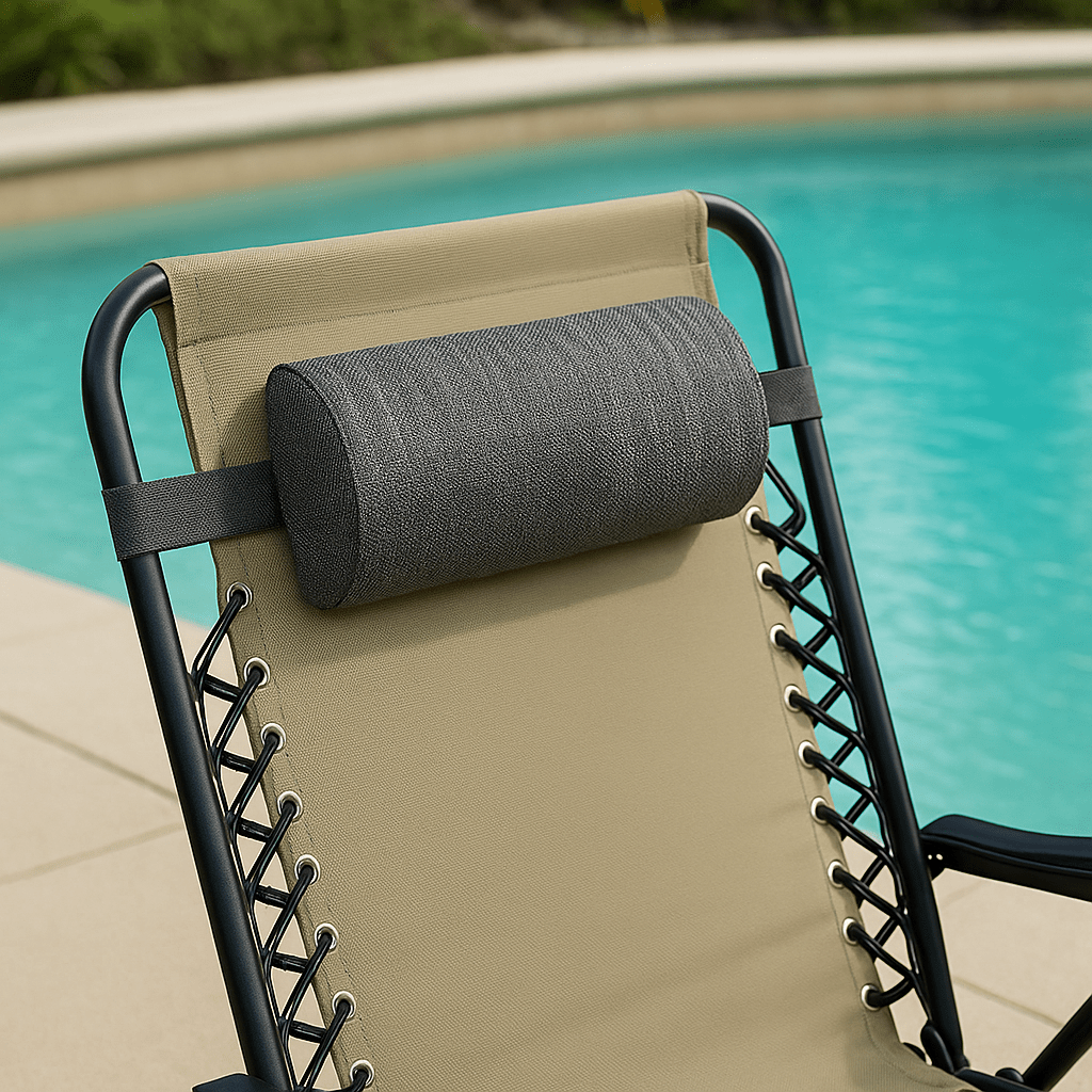 Coussin de tete pour bain de soleil | Dreamy Sloth® 1 coussin / 37x17 cm