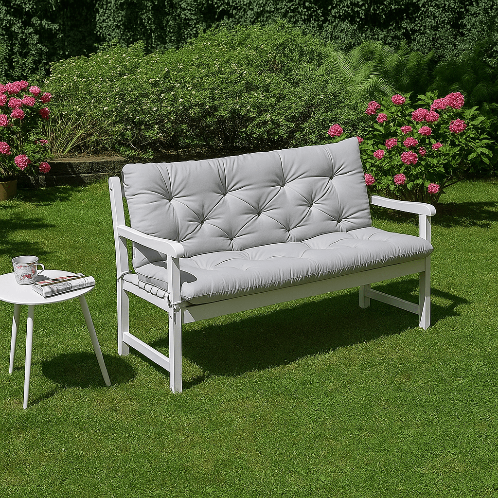 Coussin dossier pour banquette | Dreamy Sloth® Gris / 120x100 cm