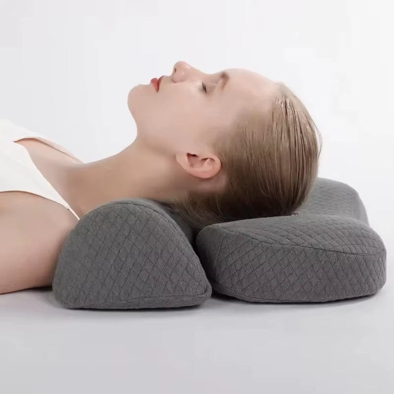 Coussin ergonomique a memoire de forme | Dreamy Sloth® Gris foncé / 52x35 cm
