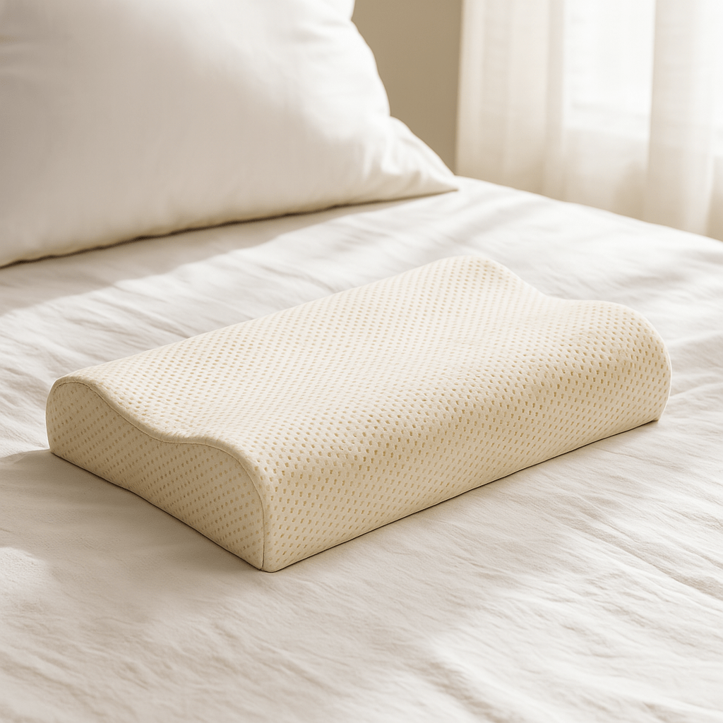 Coussin ergonomique mémoire de forme | Dreamy Sloth® Beige / 40x25 cm