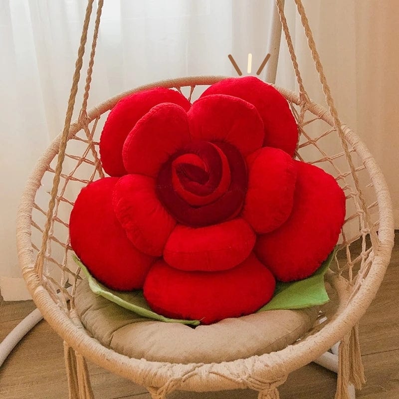 Coussin fleur rose | Dreamy Sloth®