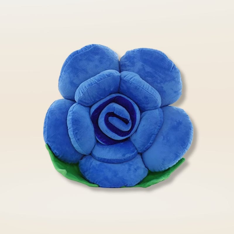 Coussin fleur rose | Dreamy Sloth® Bleu / 15x15 cm