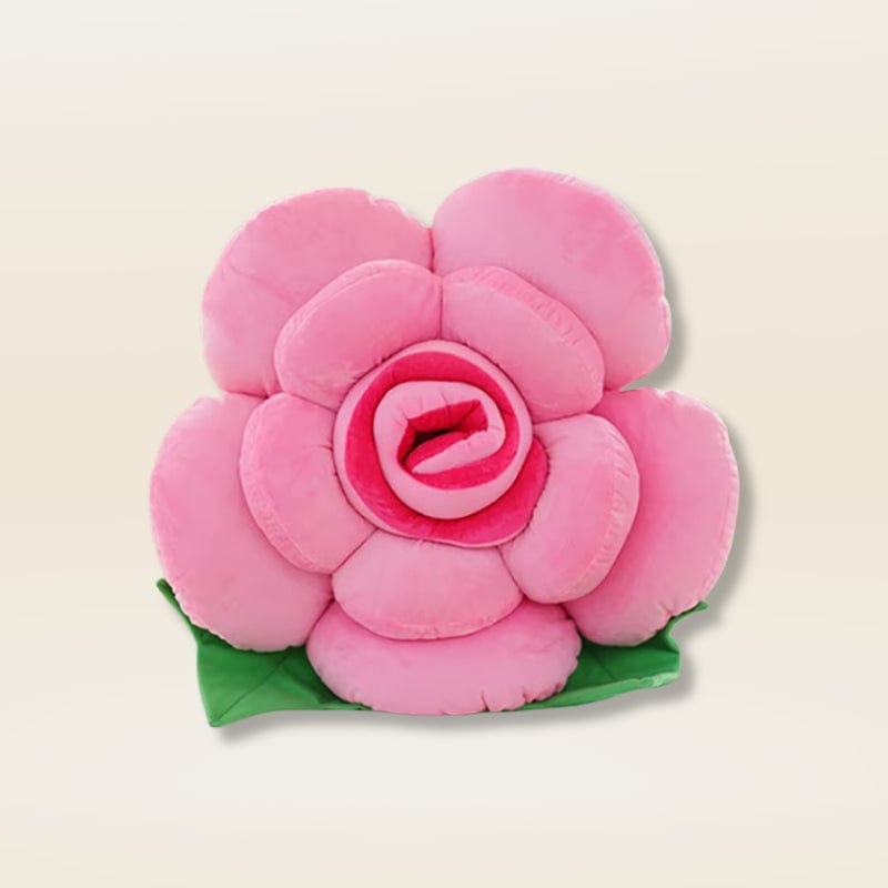 Coussin fleur rose | Dreamy Sloth® Rose / 15x15 cm