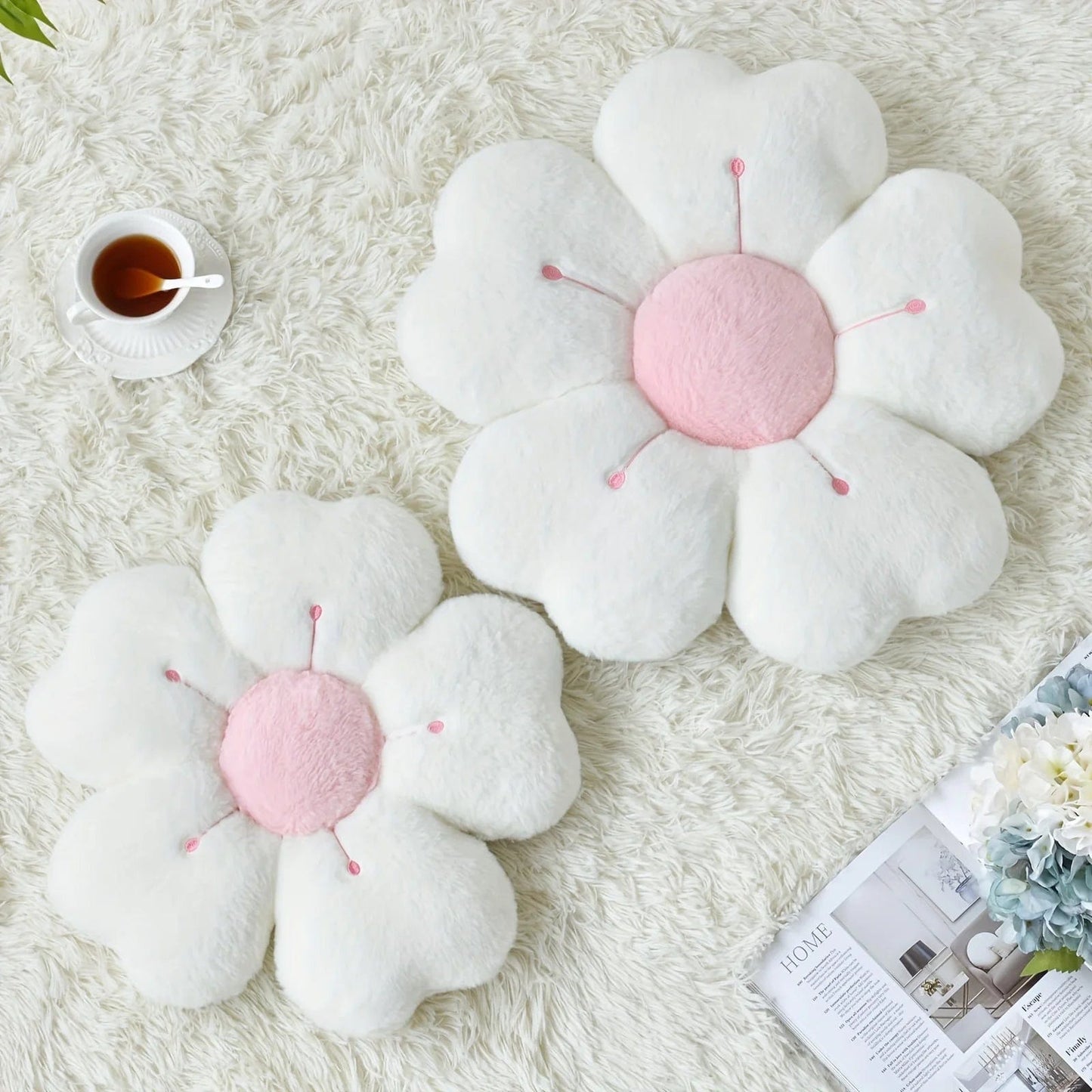 Coussin forme fleur | DreamySloth®