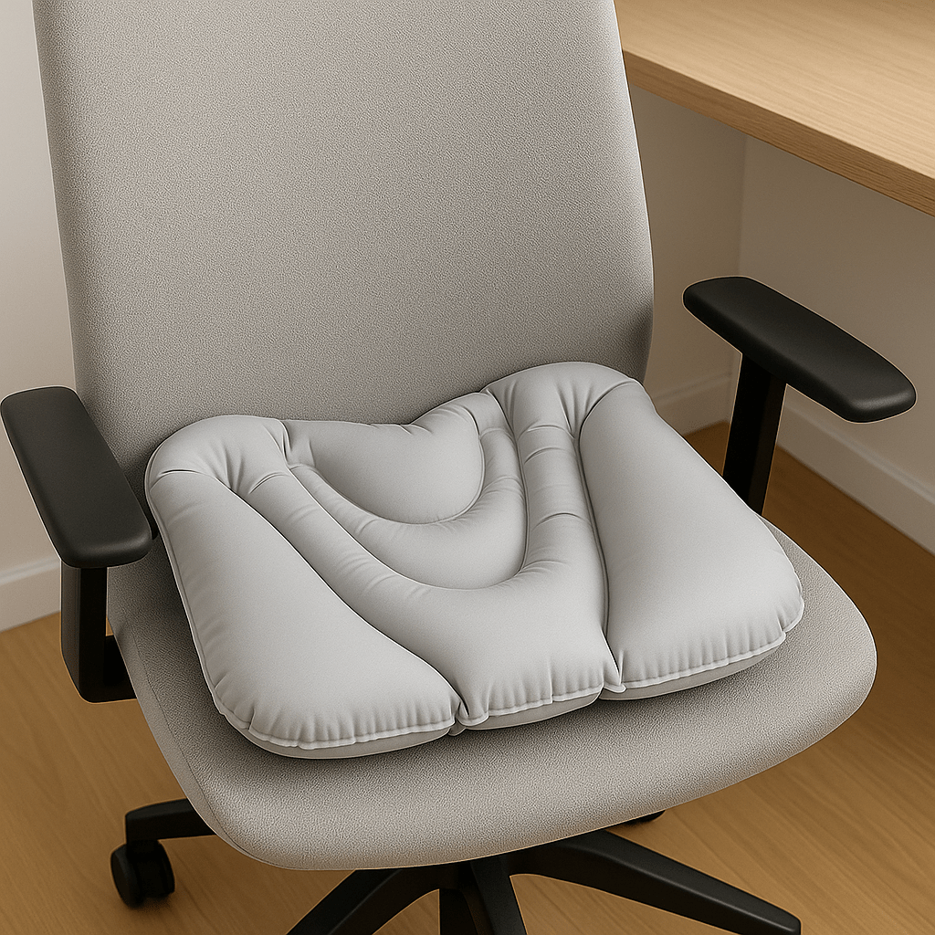 Coussin lombaire gonflable | Dreamy Sloth® Gris / 30x44 cm