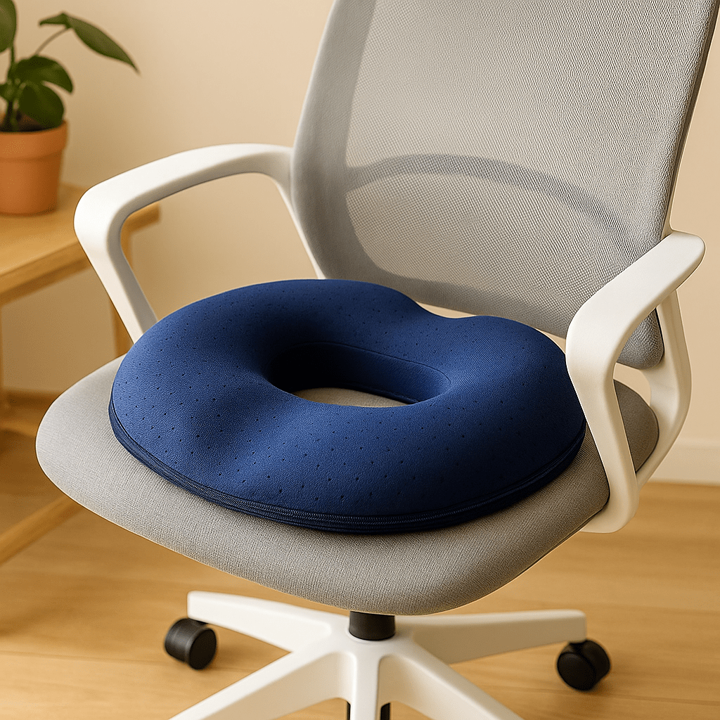 Coussin lombaire memoire de forme | Dreamy Sloth® Bleu / 40x40 cm