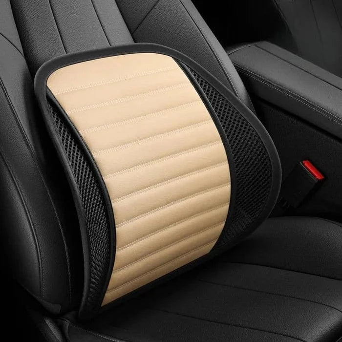 Coussin lombaire pour voiture | Dreamy Sloth® Beige / 40x40 cm