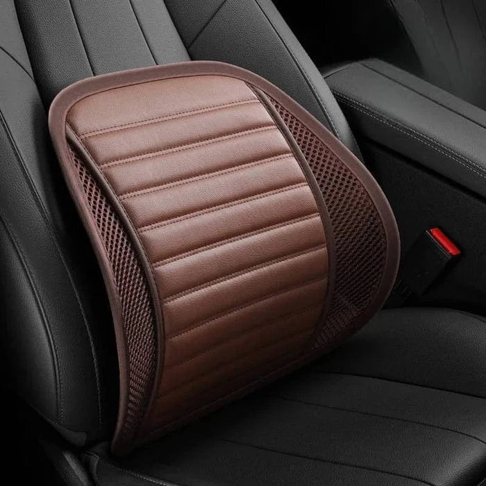 Coussin lombaire pour voiture | Dreamy Sloth® Marron / 40x40 cm