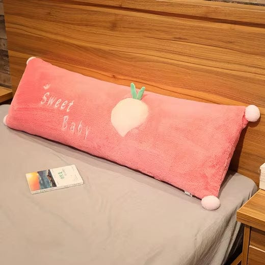 Coussin long lit | Dreamy Sloth® Beige / 60 cm