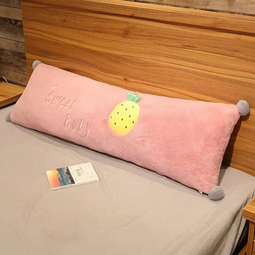 Coussin long lit | Dreamy Sloth® Jaune / 60 cm