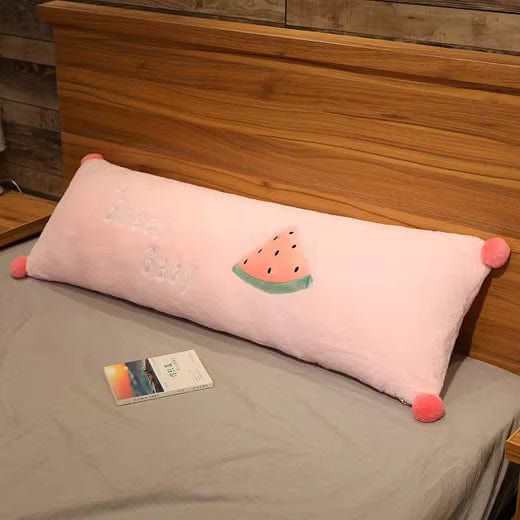 Coussin long lit | Dreamy Sloth® Rouge / 60 cm