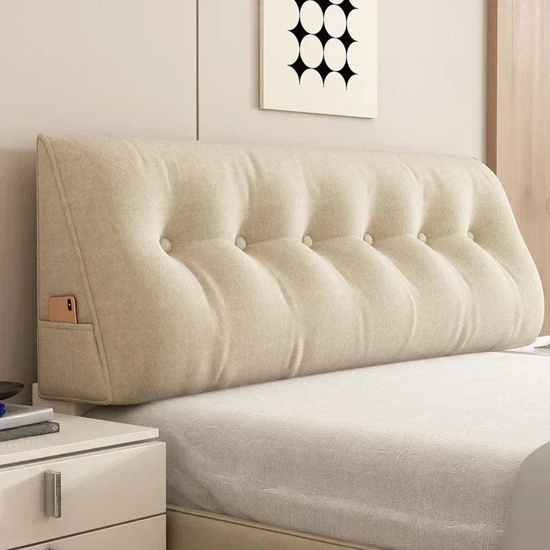 Coussin long tête de lit | Dreamy Sloth® Beige / 60x50x20 cm