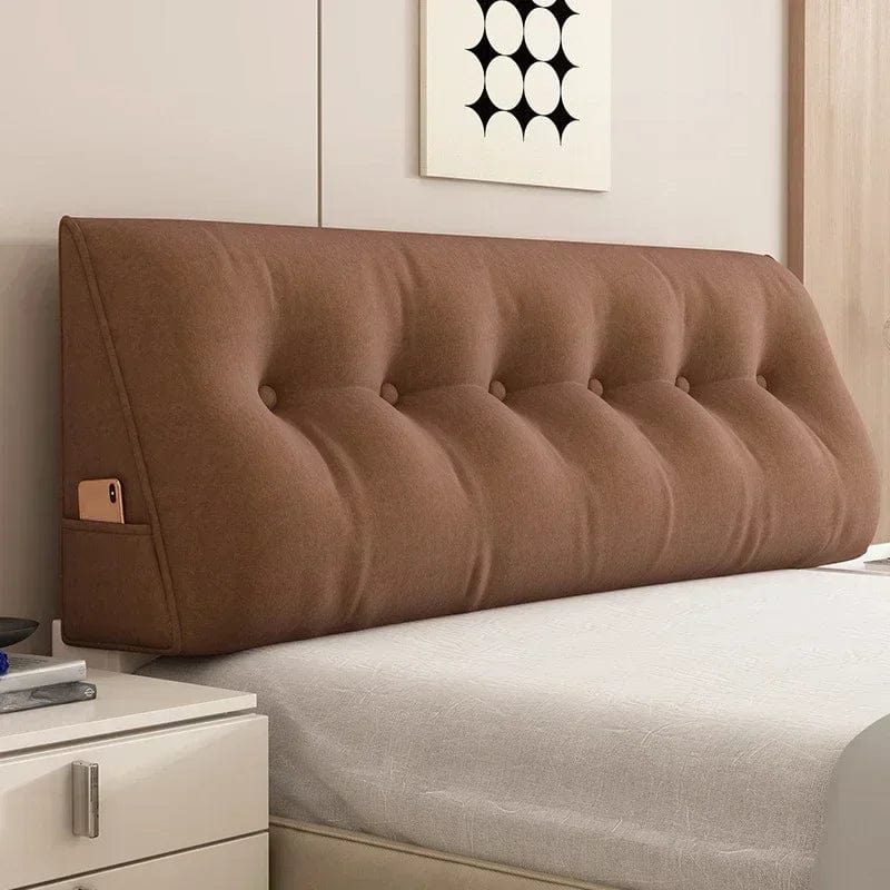 Coussin long tête de lit | Dreamy Sloth® Marron / 60x50x20 cm