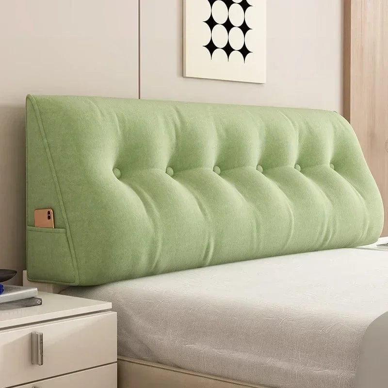 Coussin long tête de lit | Dreamy Sloth® Vert / 60x50x20 cm